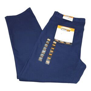 Timberland Pro 8 Series Flex Canvas Work Pants Mens Size 40 x 32 Navy Blue